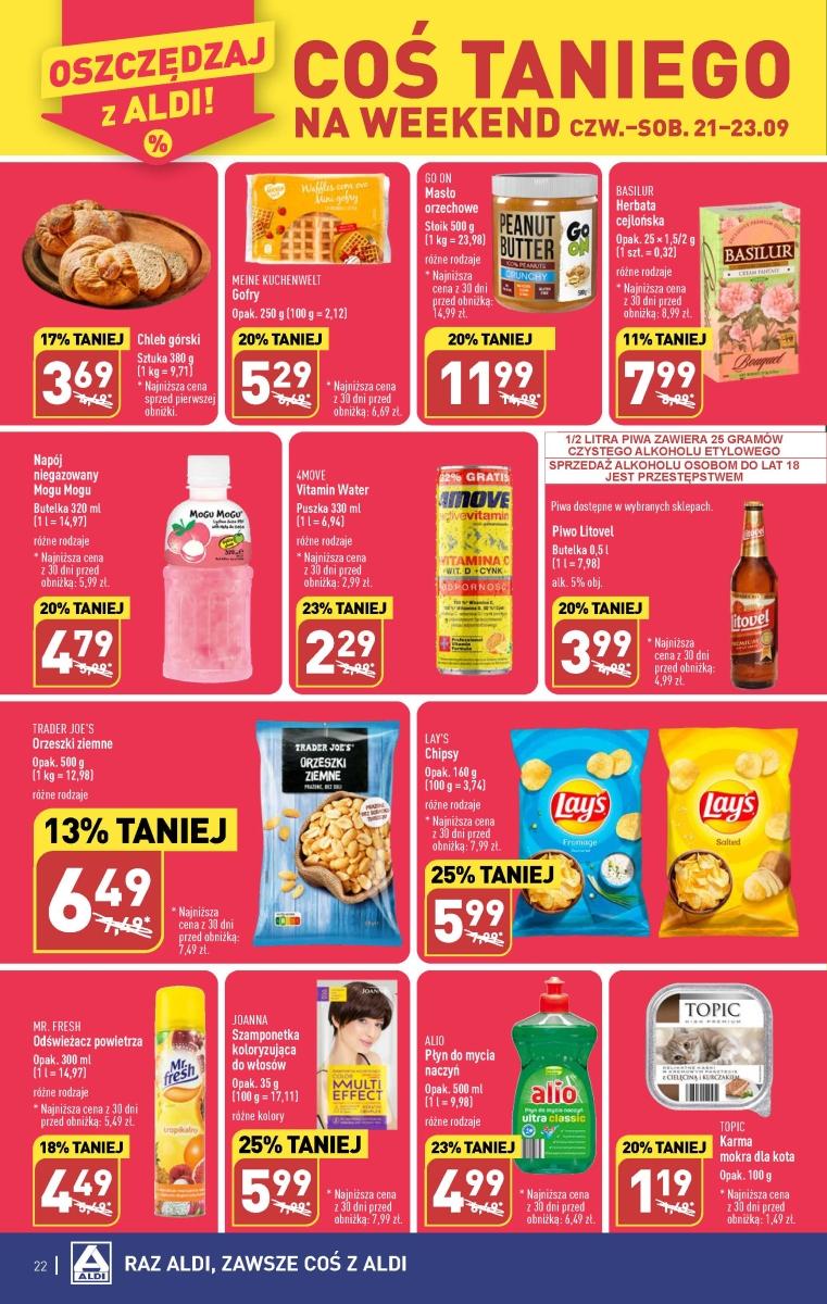 Gazetka promocyjna ALDI str. 22