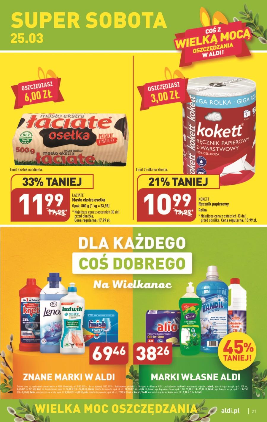 Gazetka promocyjna ALDI str. 21