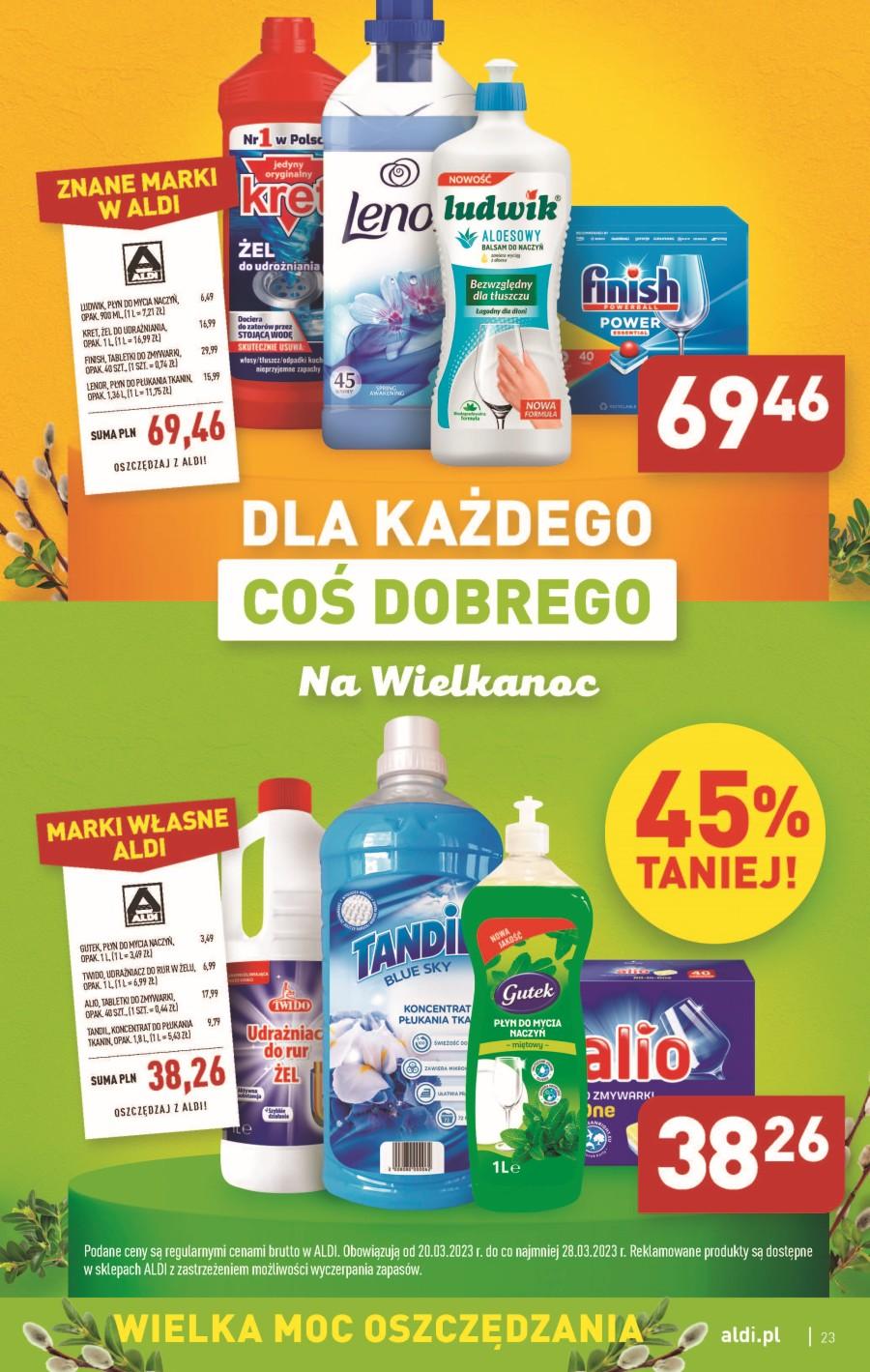 Gazetka promocyjna ALDI str. 23
