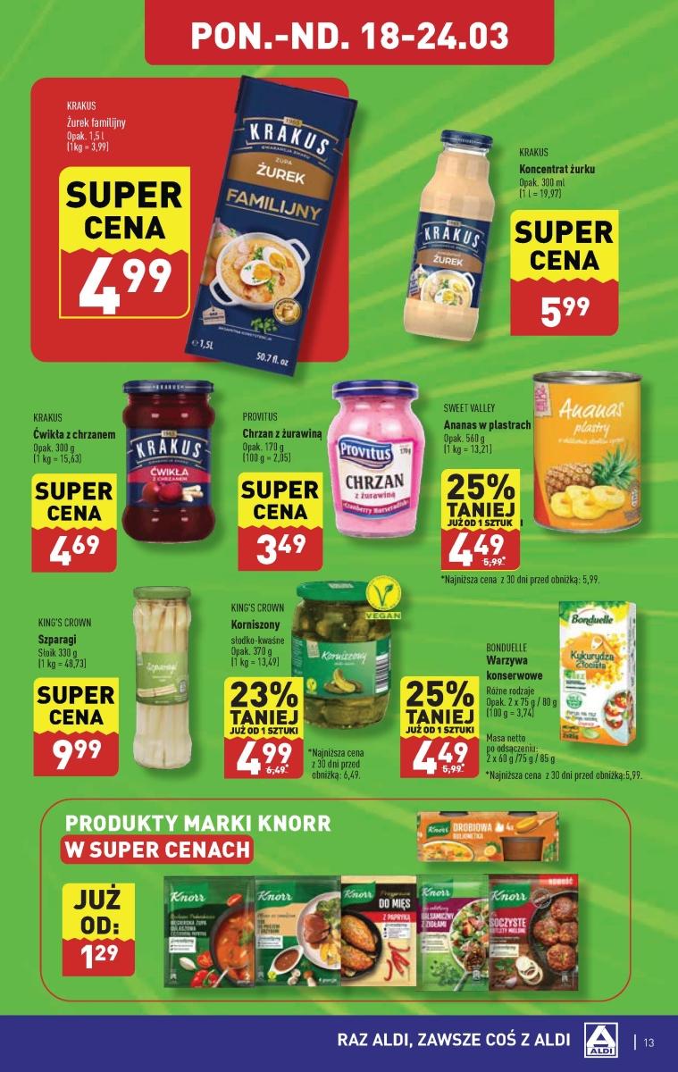 Gazetka promocyjna ALDI str. 13