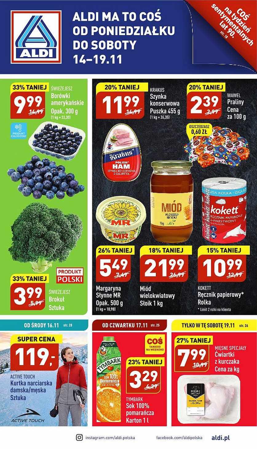 Gazetka promocyjna ALDI str. 1