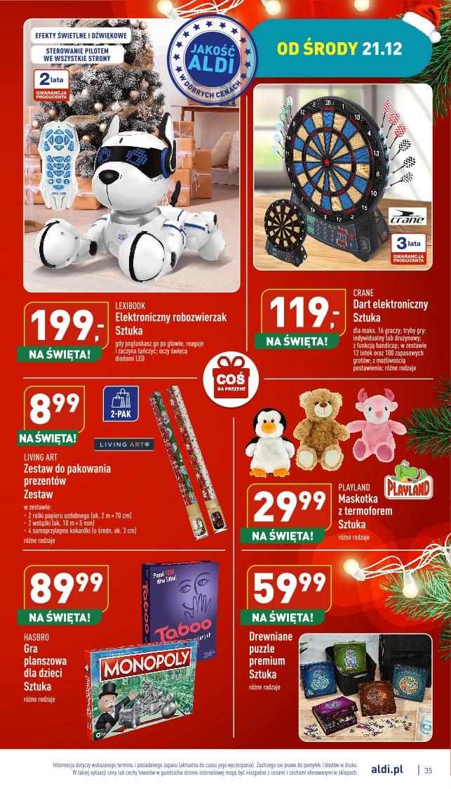 Gazetka promocyjna ALDI str. 35