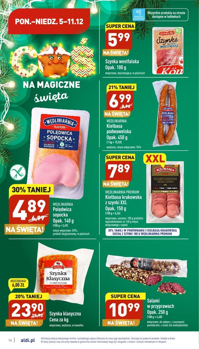 Gazetka promocyjna ALDI str. 14