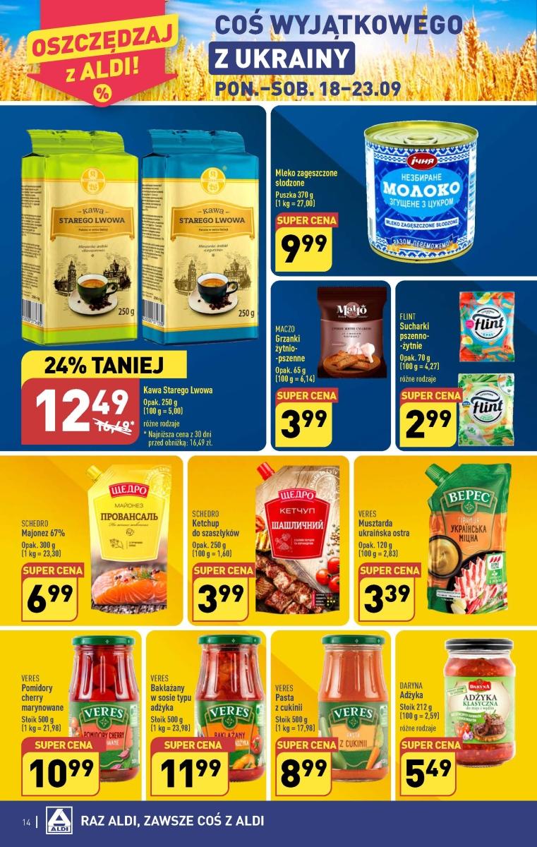 Gazetka promocyjna ALDI str. 14