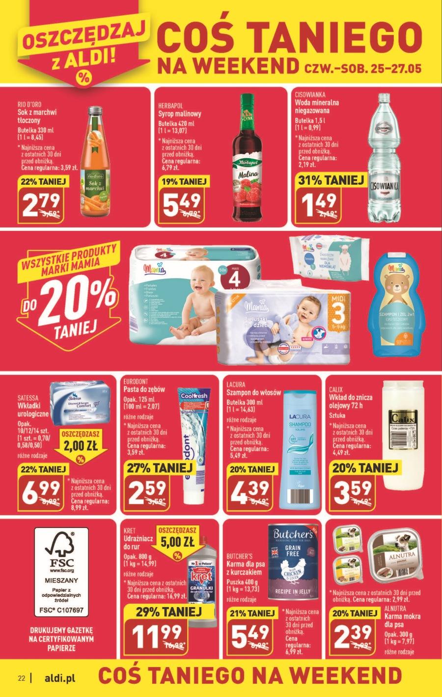 Gazetka promocyjna ALDI str. 22