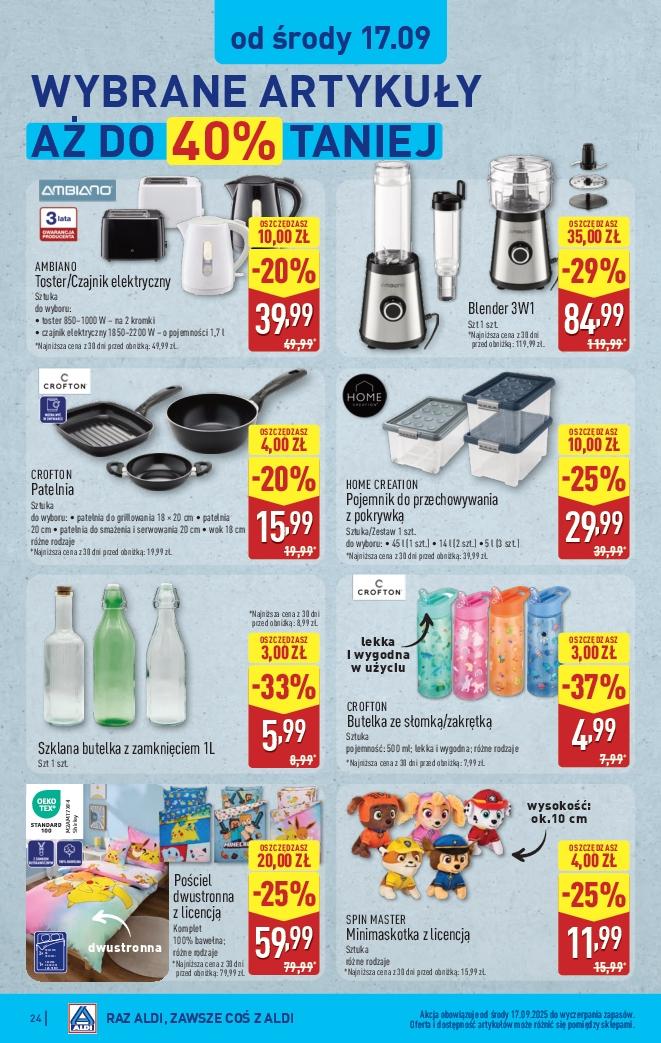 Gazetka promocyjna ALDI str. 24
