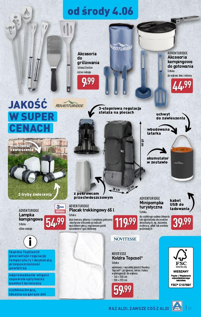Gazetka promocyjna ALDI str. 21