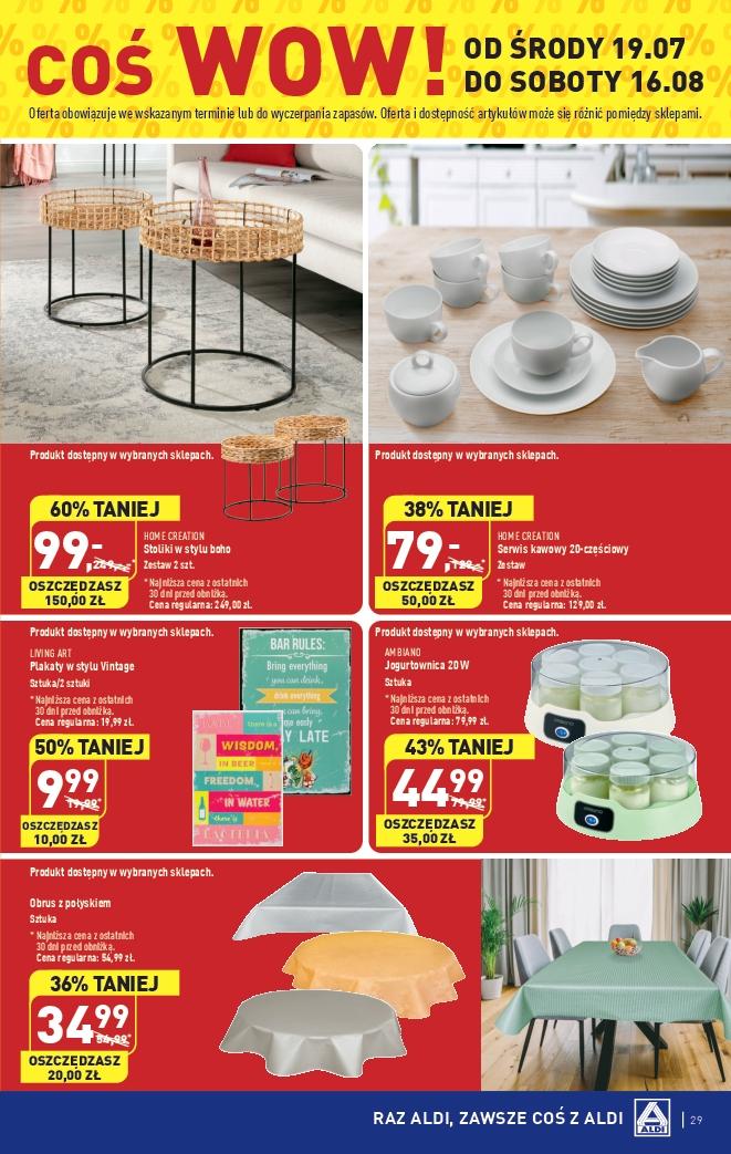 Gazetka promocyjna ALDI str. 29