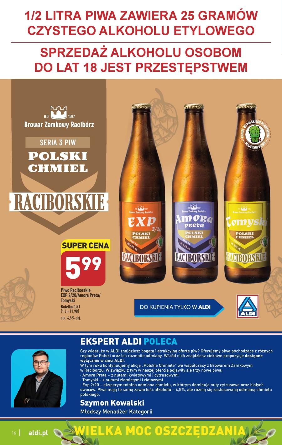 Gazetka promocyjna ALDI str. 16