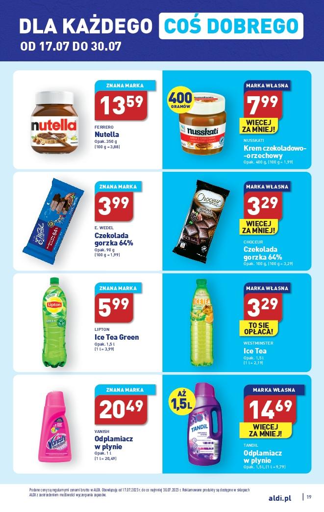 Gazetka promocyjna ALDI str. 19