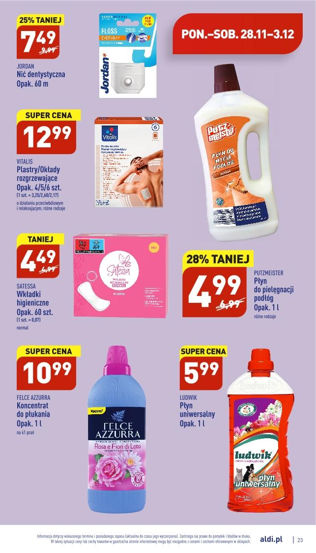Gazetka promocyjna ALDI str. 23