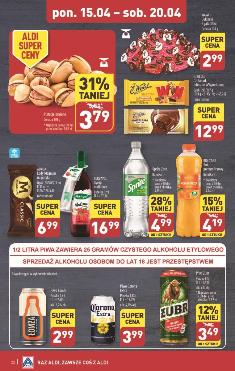 Gazetka promocyjna ALDI str. 22