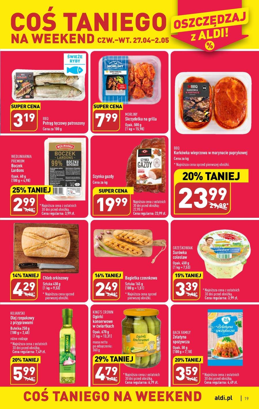 Gazetka promocyjna ALDI str. 19