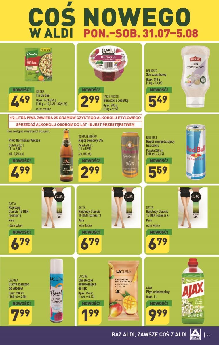 Gazetka promocyjna ALDI str. 29