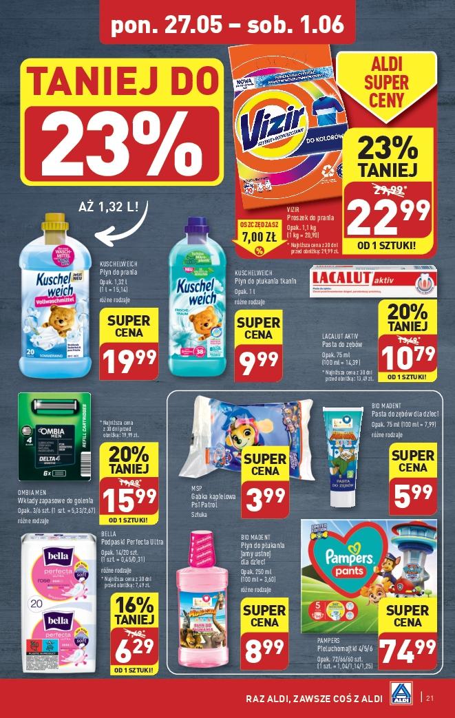 Gazetka promocyjna ALDI str. 21