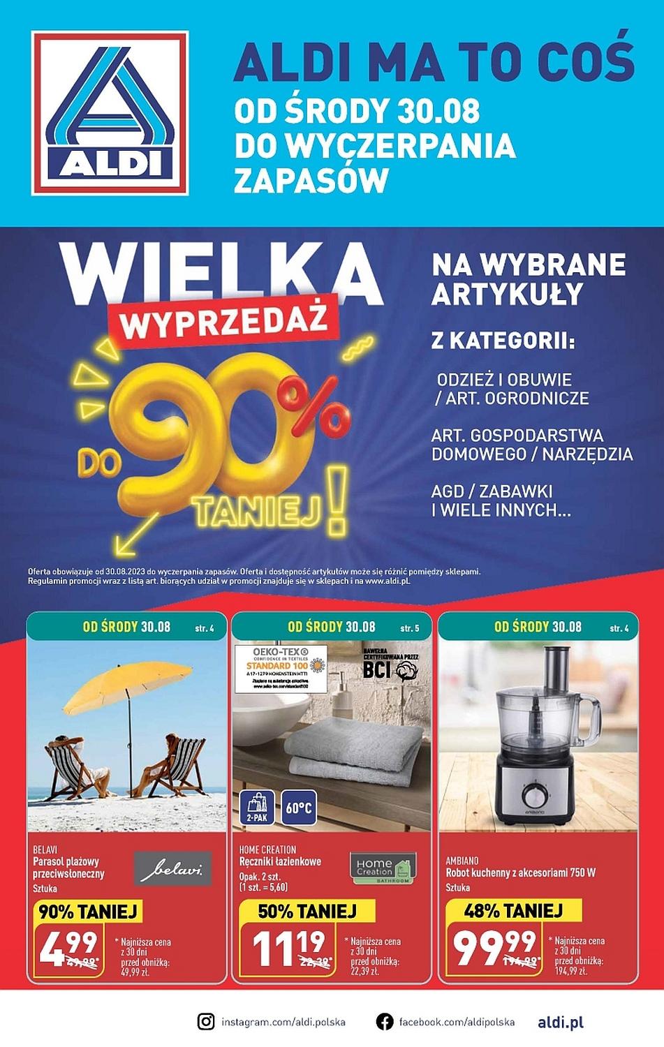 Gazetka promocyjna ALDI str. 1