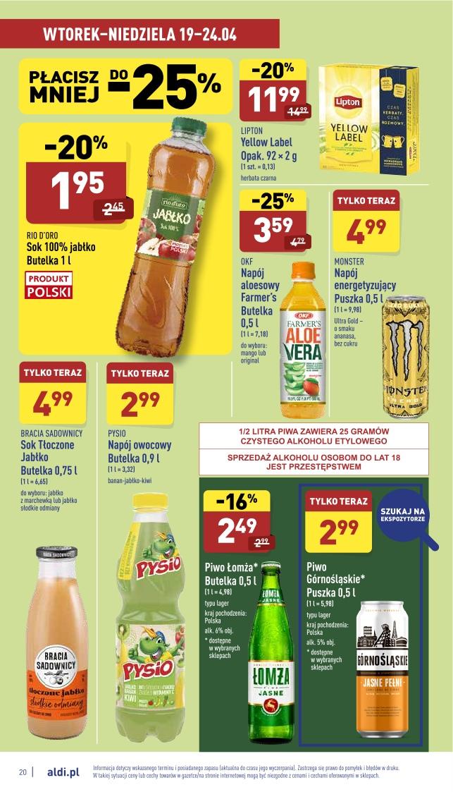 Gazetka promocyjna ALDI str. 20