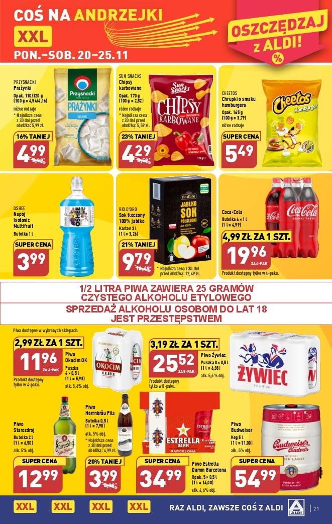 Gazetka promocyjna ALDI str. 21