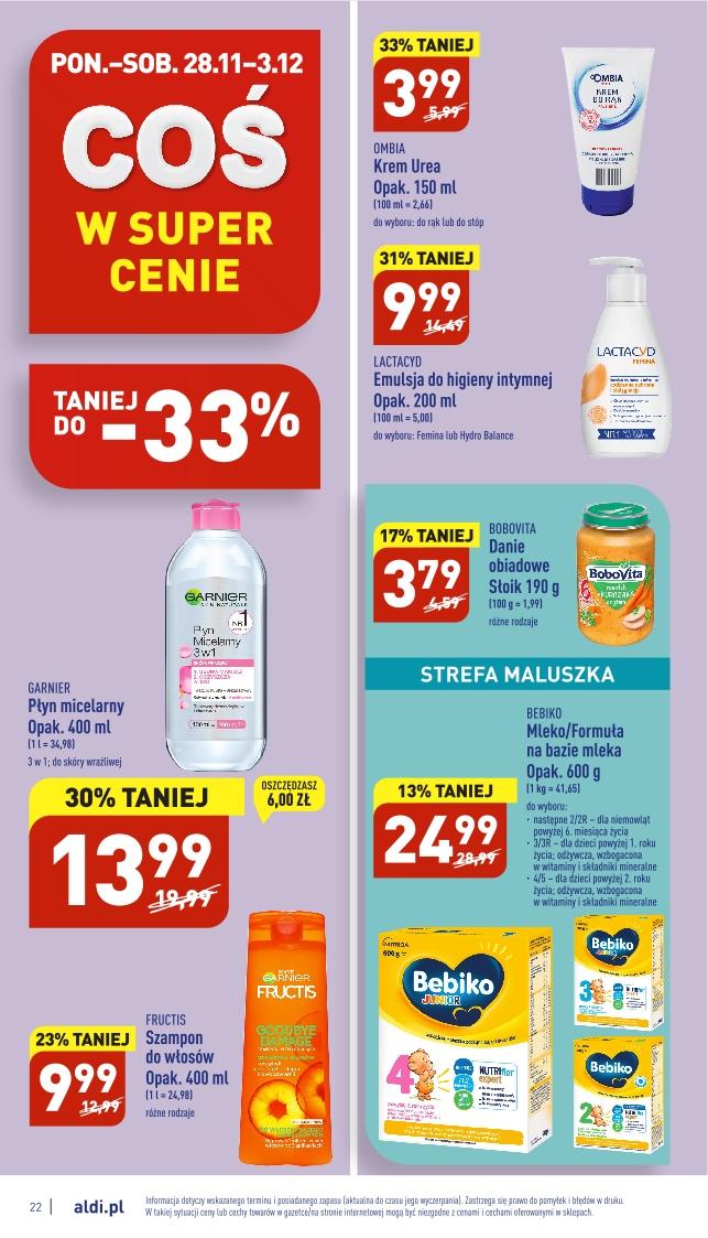 Gazetka promocyjna ALDI str. 22
