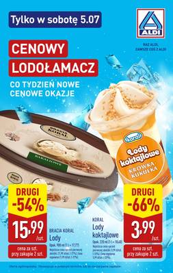 Aldi tylko w sobotę 