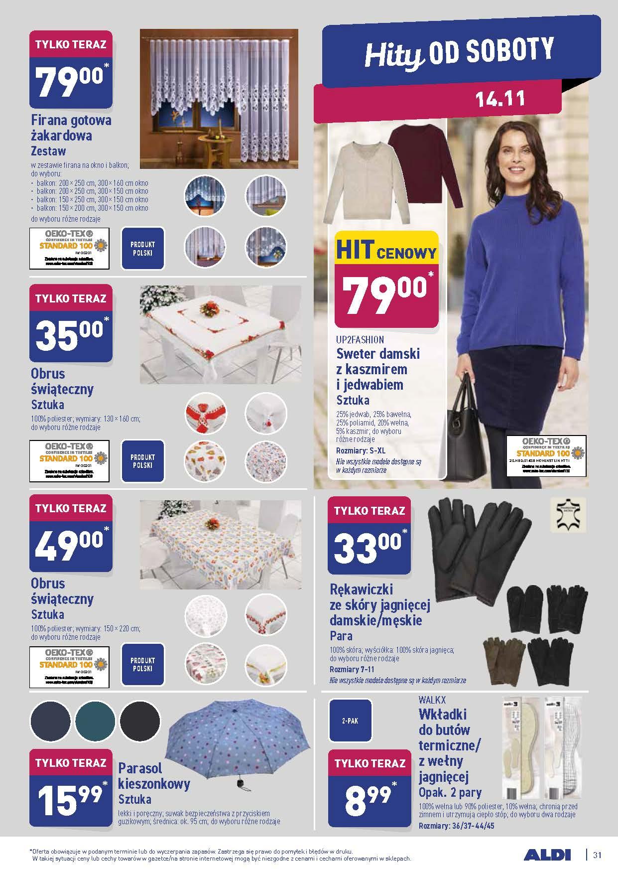 Gazetka promocyjna ALDI str. 31
