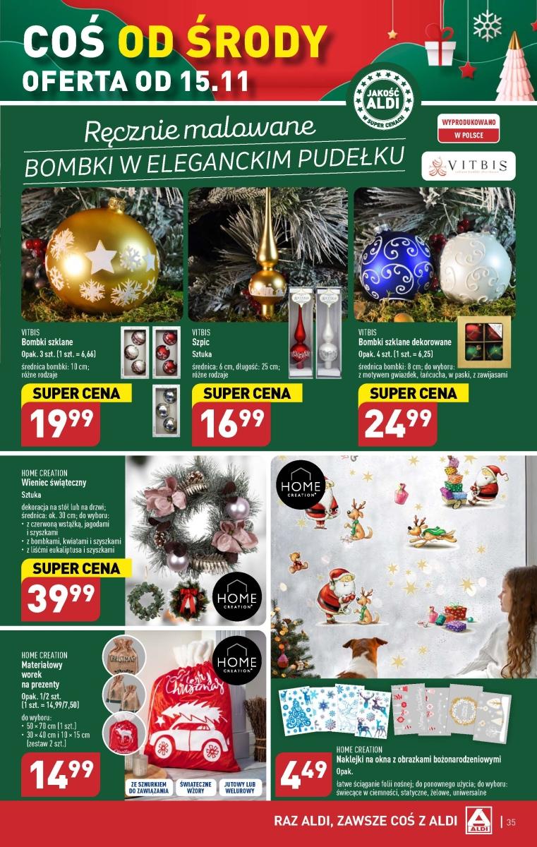 Gazetka promocyjna ALDI str. 35