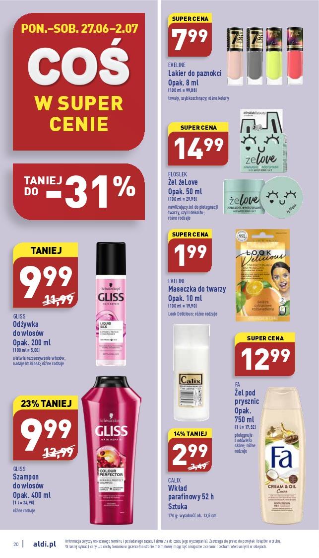 Gazetka promocyjna ALDI str. 20