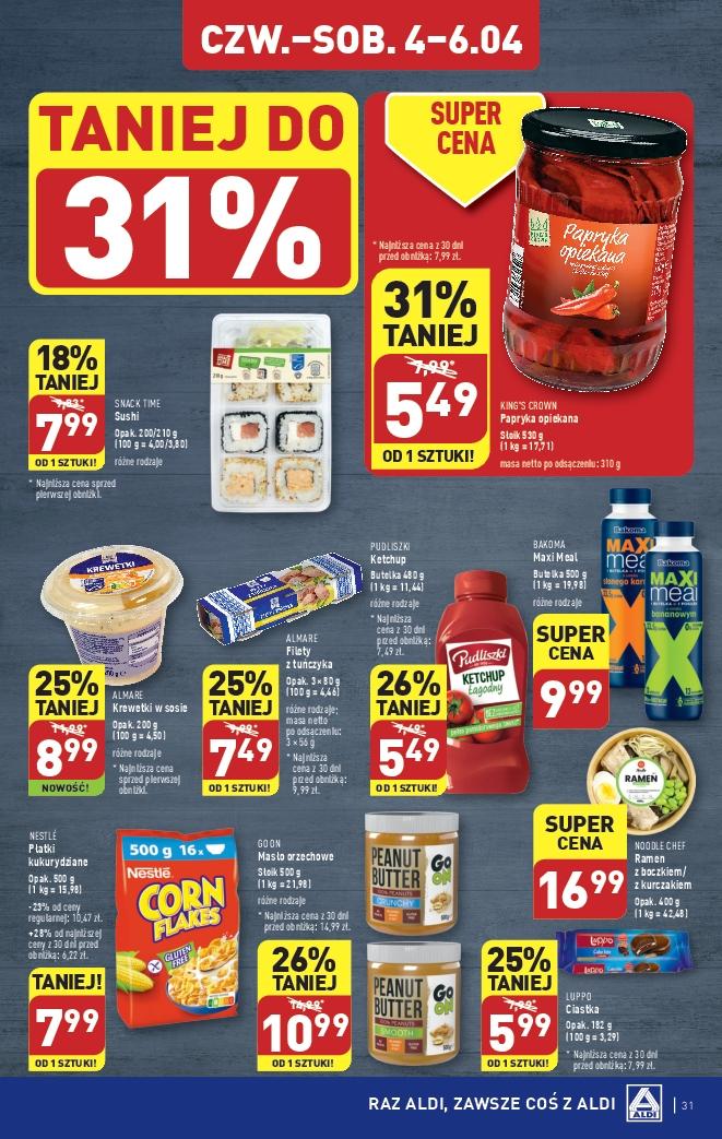 Gazetka promocyjna ALDI str. 31