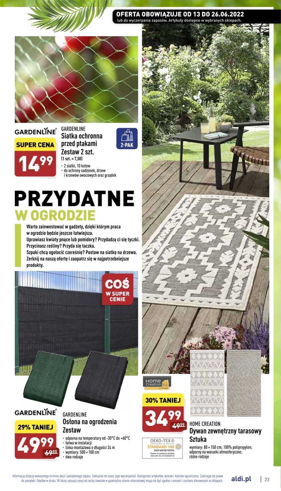 Gazetka promocyjna ALDI str. 23