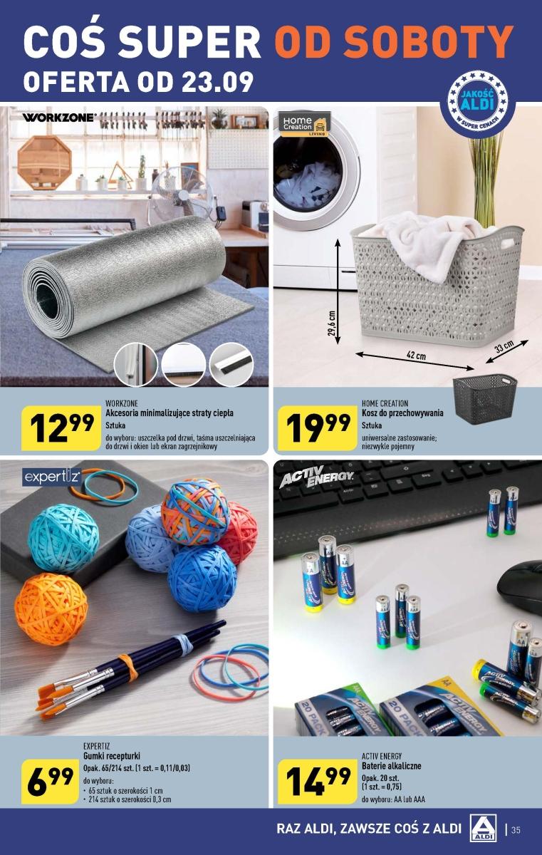 Gazetka promocyjna ALDI str. 35