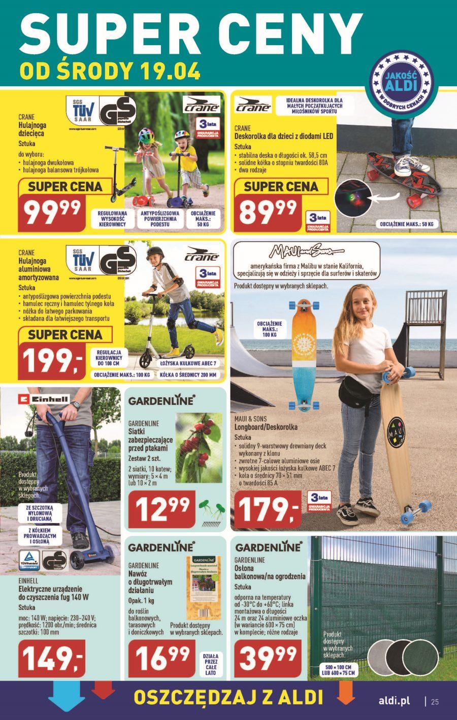 Gazetka promocyjna ALDI str. 25