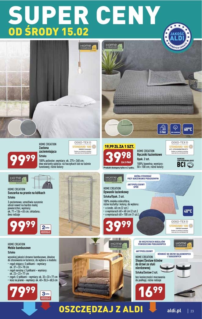 Gazetka promocyjna ALDI str. 23