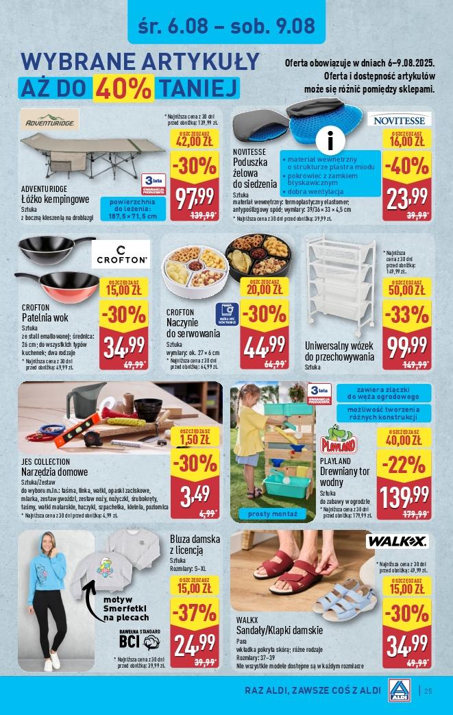 Gazetka promocyjna ALDI str. 25
