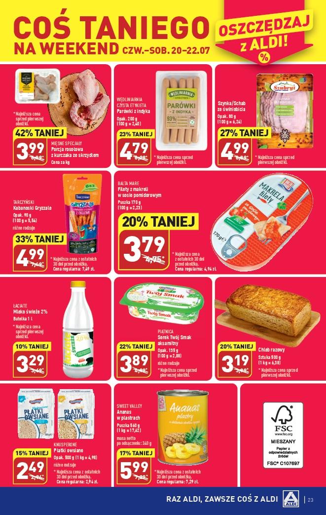 Gazetka promocyjna ALDI str. 23