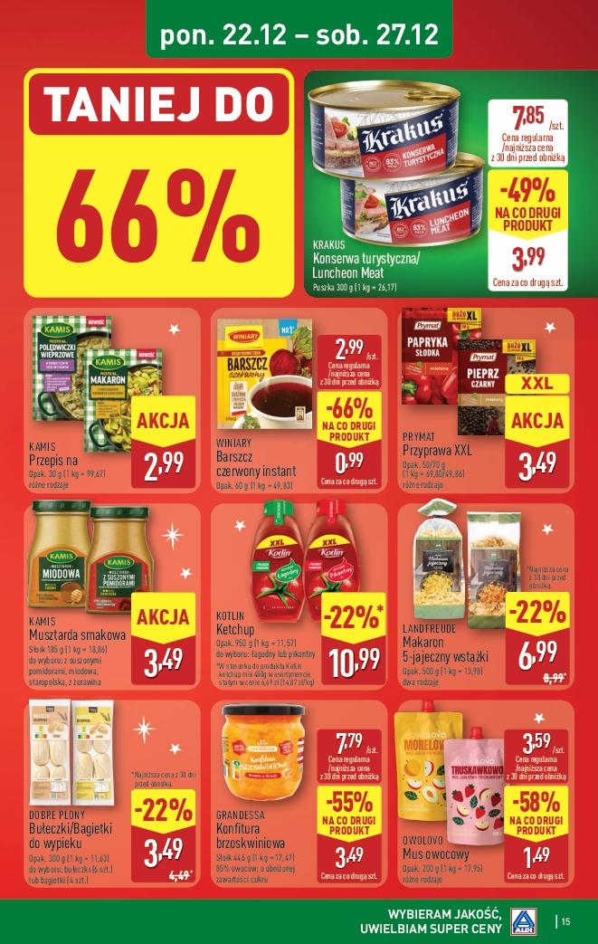 Gazetka promocyjna ALDI str. 15