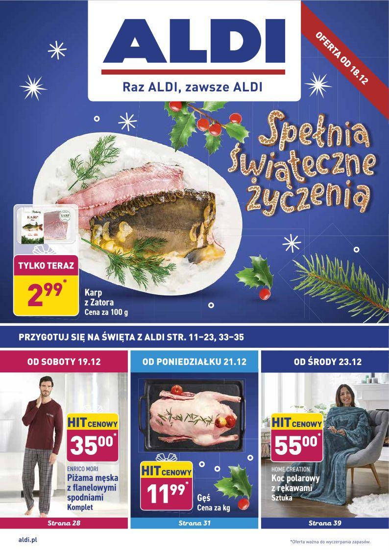 Gazetka promocyjna ALDI str. 1