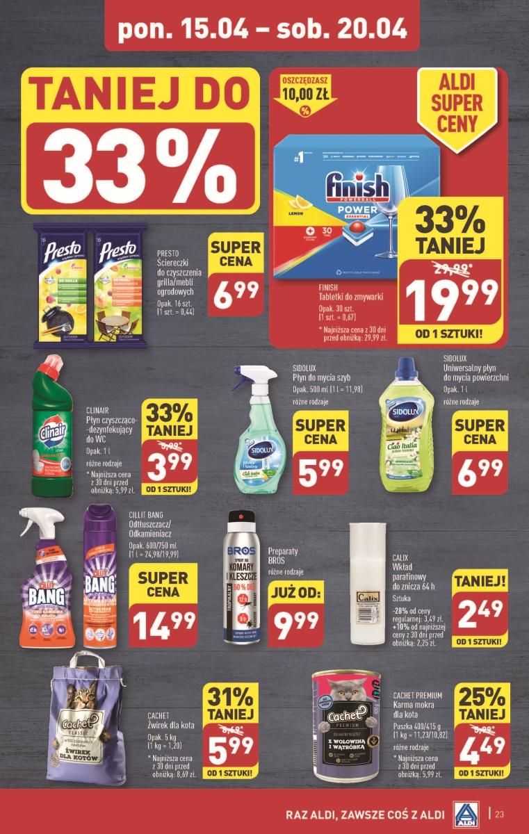 Gazetka promocyjna ALDI str. 23