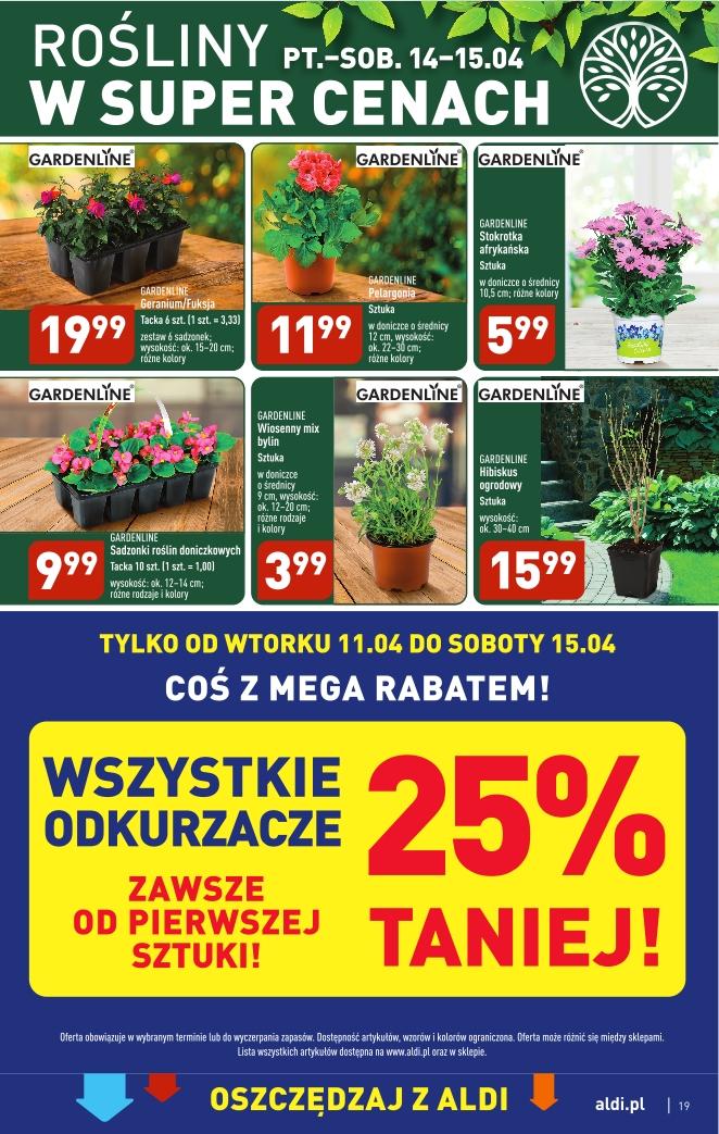 Gazetka promocyjna ALDI str. 19