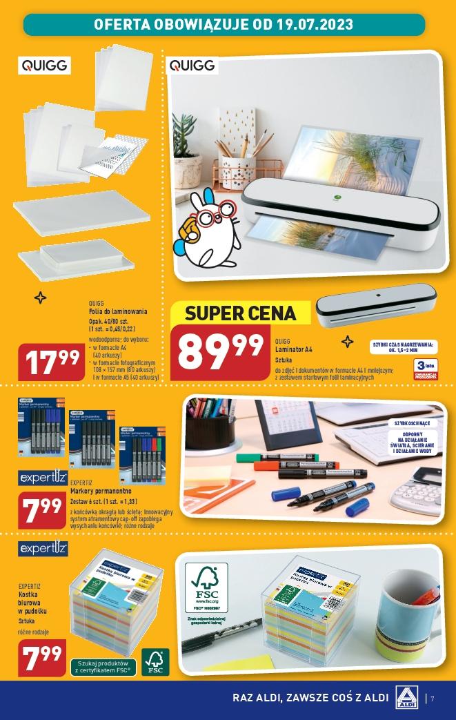 Gazetka promocyjna ALDI str. 7