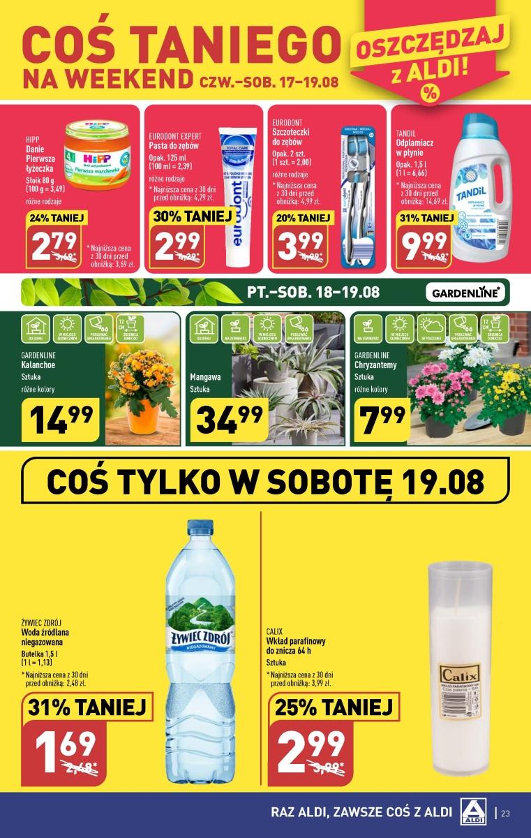 Gazetka promocyjna ALDI str. 23