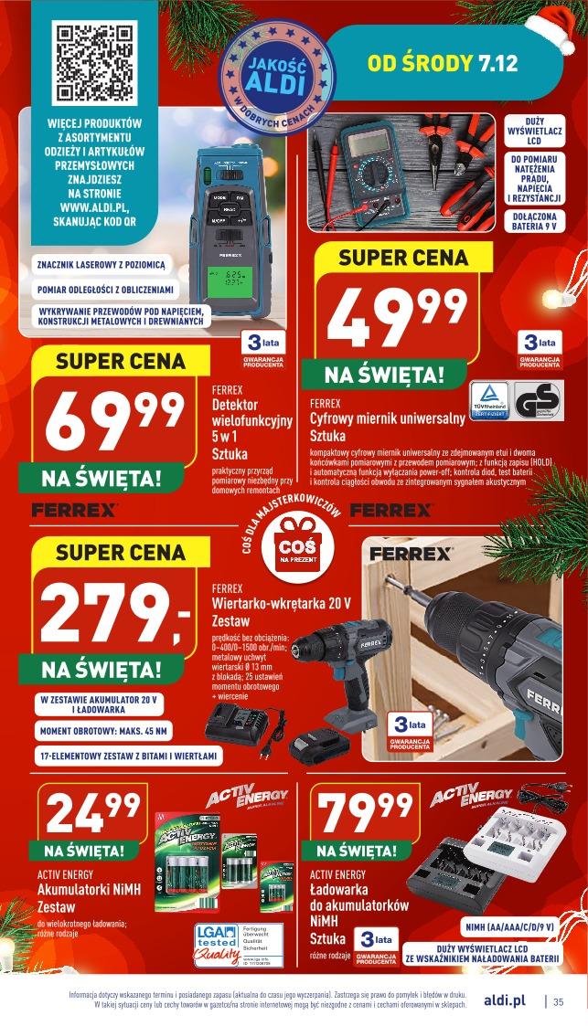 Gazetka promocyjna ALDI str. 35