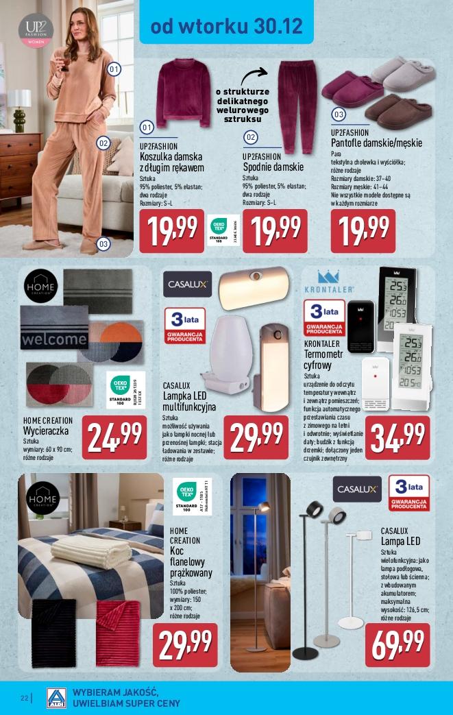 Gazetka promocyjna ALDI str. 22