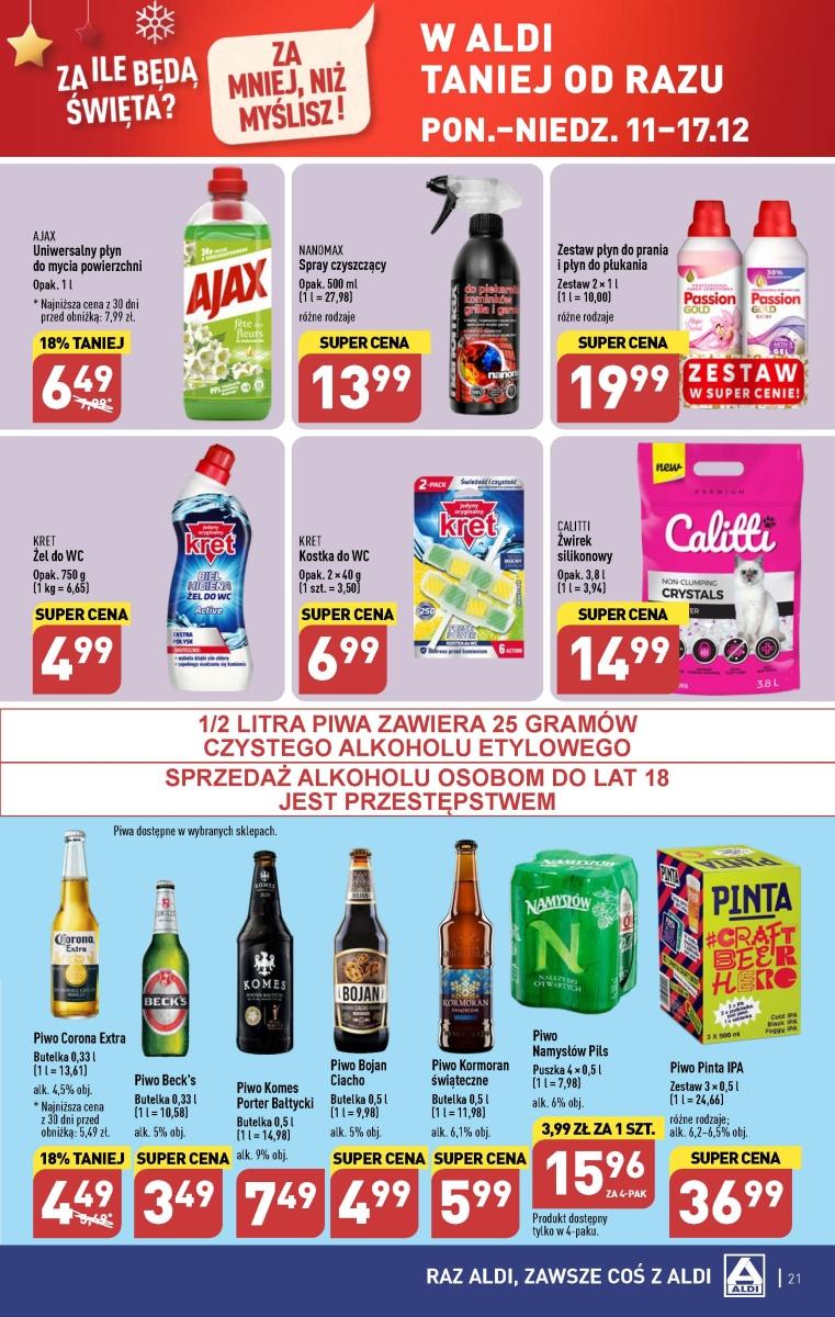 Gazetka promocyjna ALDI str. 21