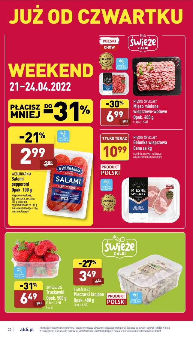 Gazetka promocyjna ALDI str. 22