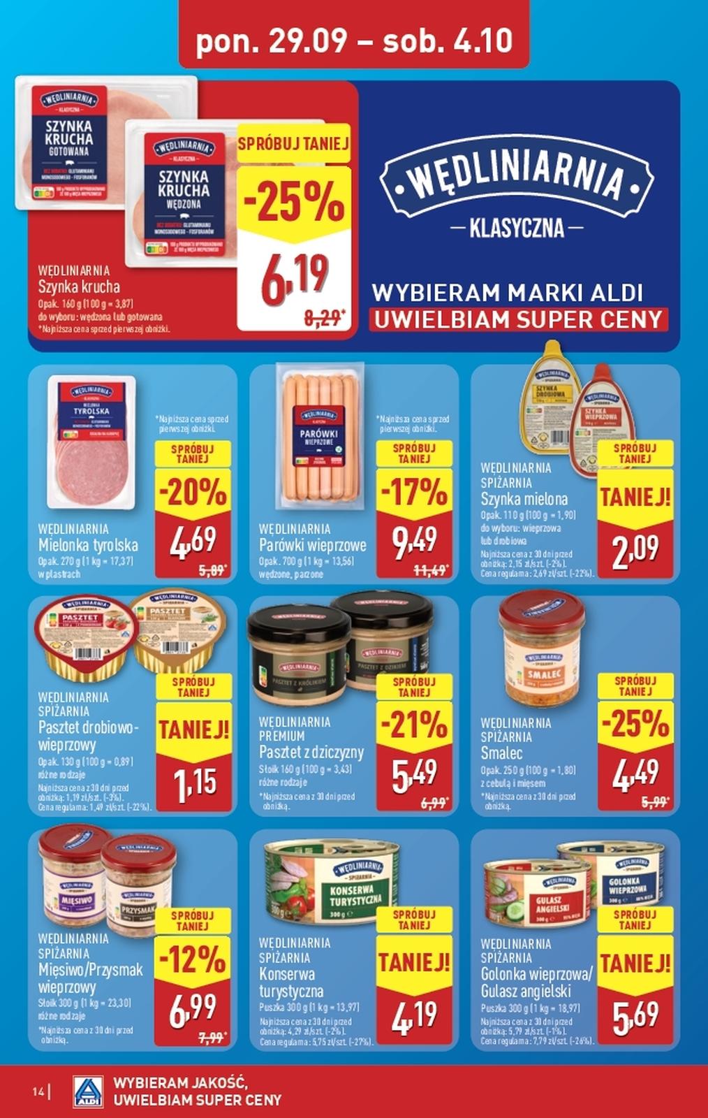 Gazetka promocyjna ALDI str. 14
