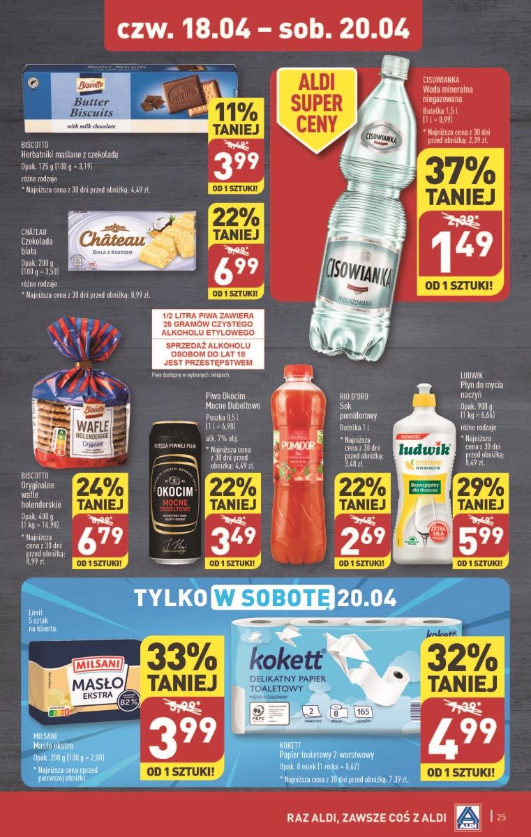 Gazetka promocyjna ALDI str. 25