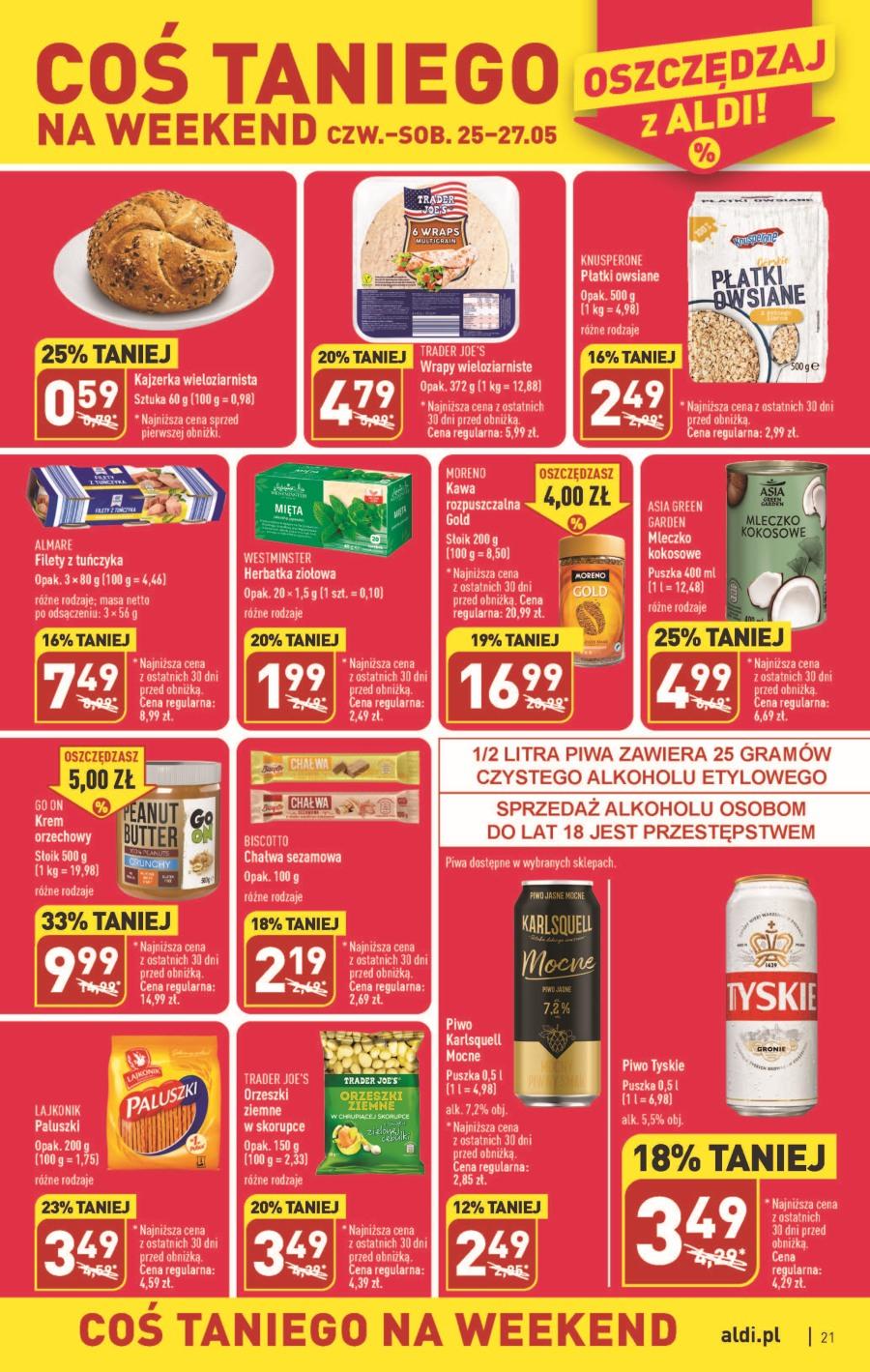 Gazetka promocyjna ALDI str. 21