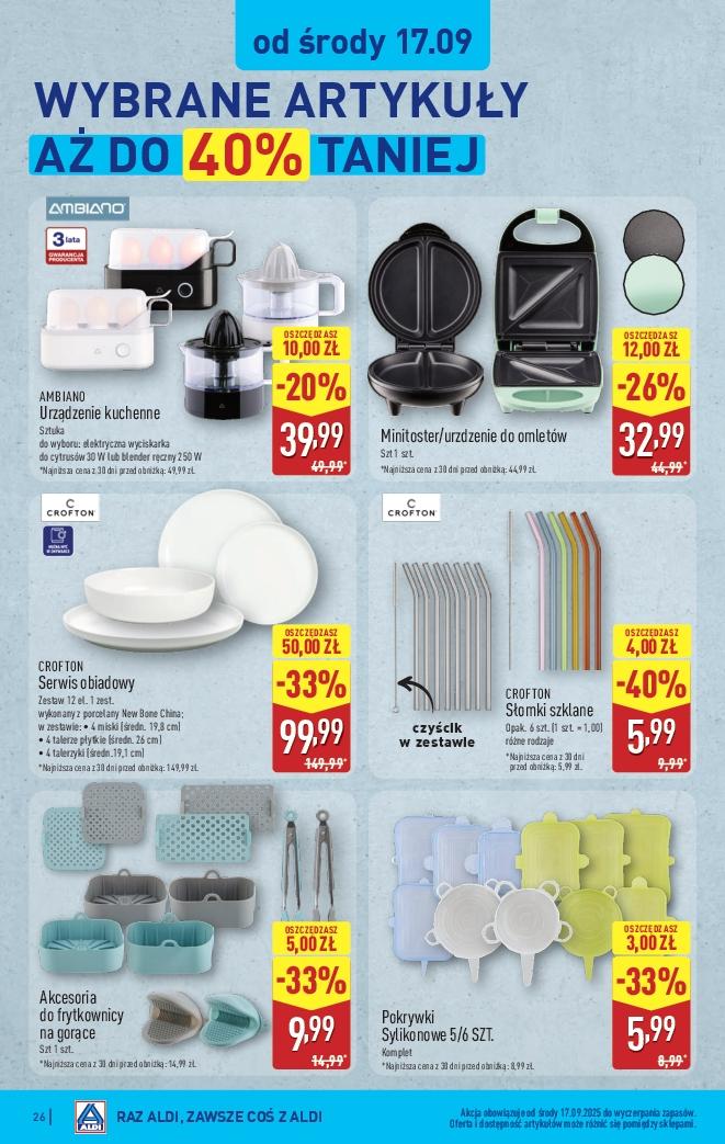 Gazetka promocyjna ALDI str. 26