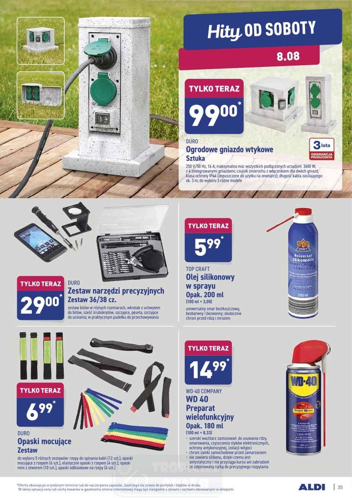 Gazetka promocyjna ALDI str. 35