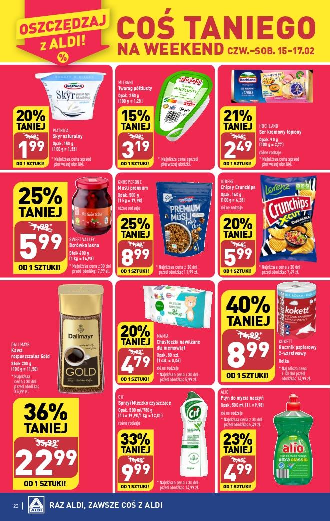 Gazetka promocyjna ALDI str. 22